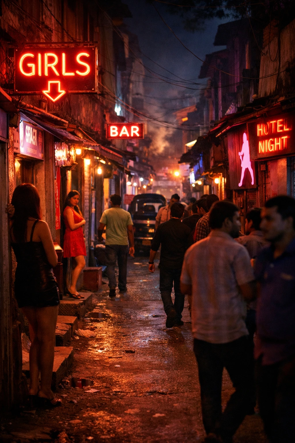  A short glimpse at the notorious Mumbai red-light area