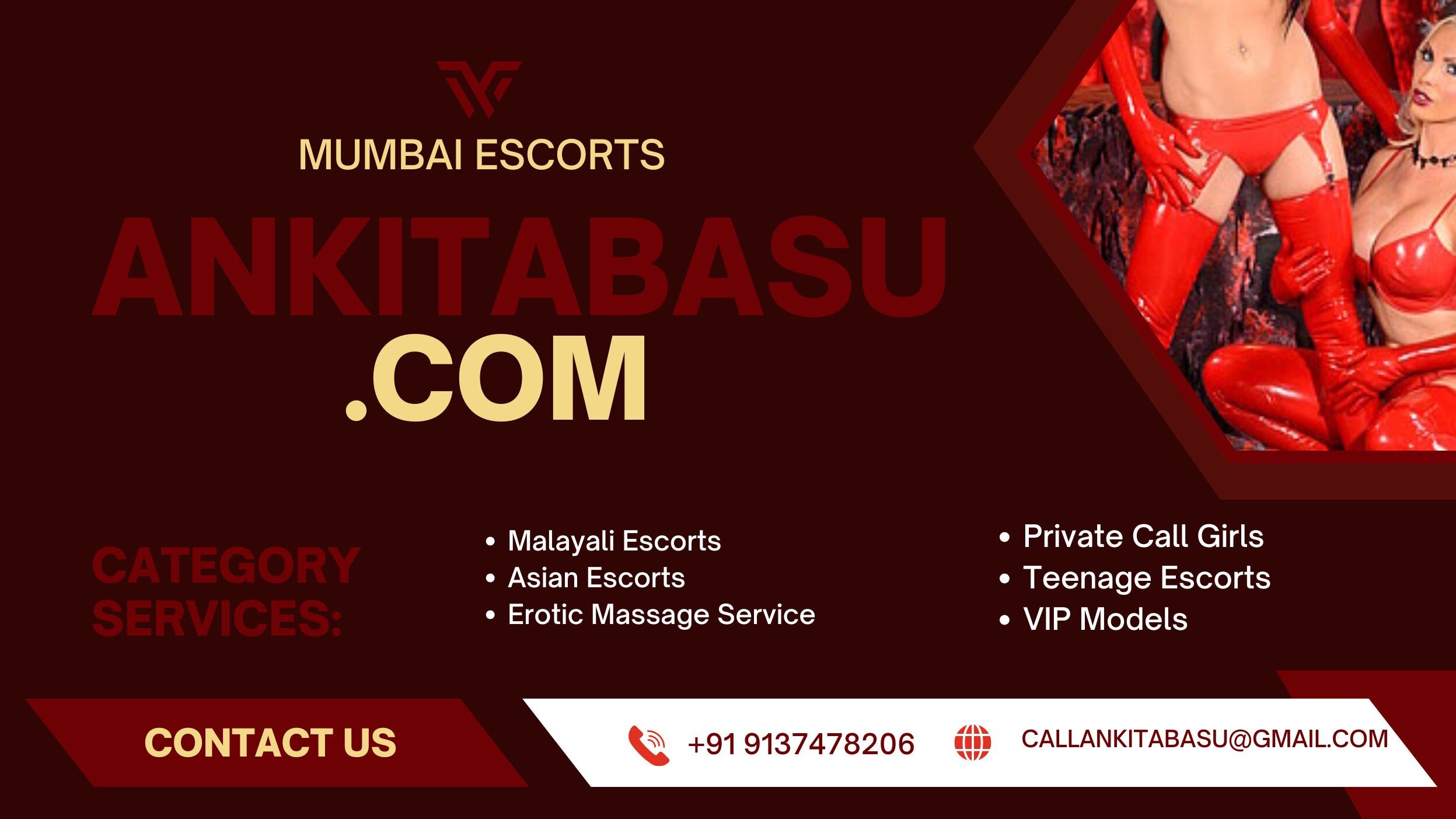 Tablet Banner - Ankitabasu Escorts